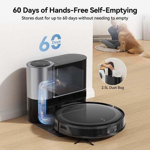 Proscenic X1S Robot Vacuum Cleaner with Mop 3000 Pa Proscenic X1S Robot Vacuum Cleaner with Mop 3000 Pa